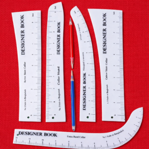 কলার কাটিং ডিজাইন স্কেল কম্বো (৭ পিস)